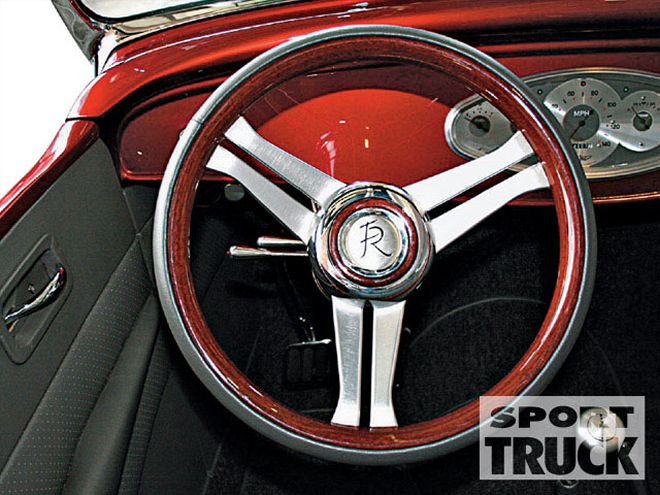 custom Truck Parts April 2009 steering Wheel