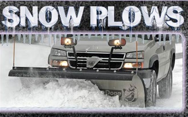 snowdogg Snow Plows front View