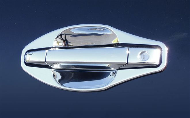 realwheels chrome Door Handle Surround