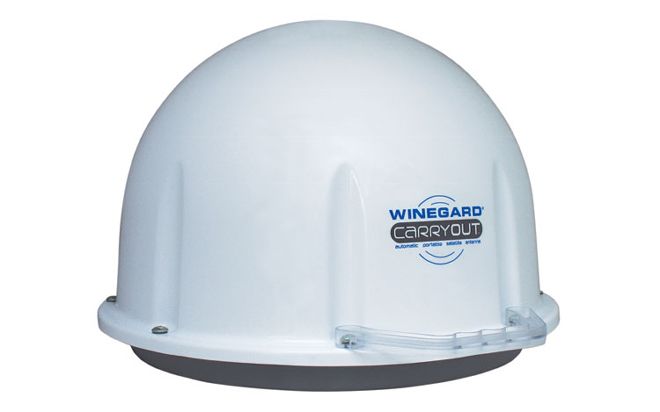 winegard Carryout Portable Satellite Tv Antenna front View