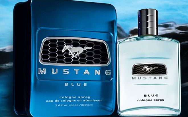 2008 Ford Holiday Gift Guide mustang Blue Cologne