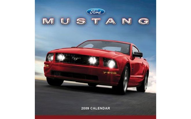 2008 Ford Holiday Gift Guide 2009 Mustang Calendar