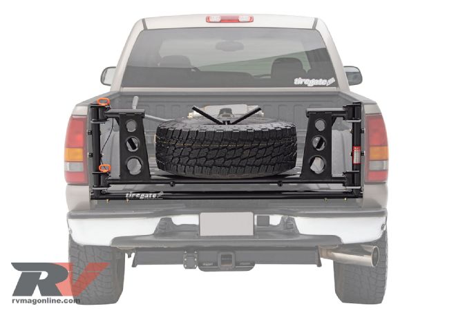 0812rv 01 New Products Tire Gate Carrier