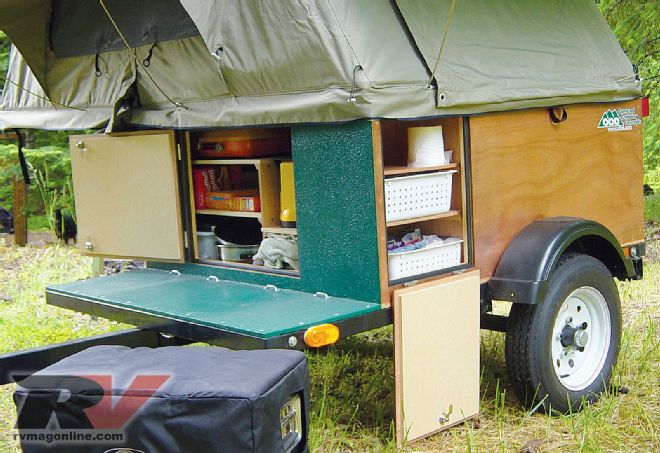 0812rv 36 Tent Camper Trailers Compact Camping Explorer Box Storage