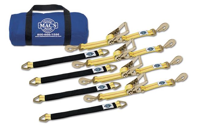 towing Accessories Macs Ultra Pack Kit Tie Downs