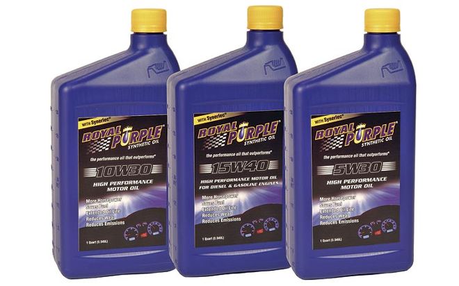 towing Accessories Royal Purple High Performance Synthetic Motor Oil