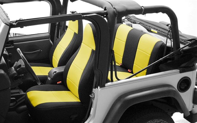 jeep Wrangler front And Back Seat Covers