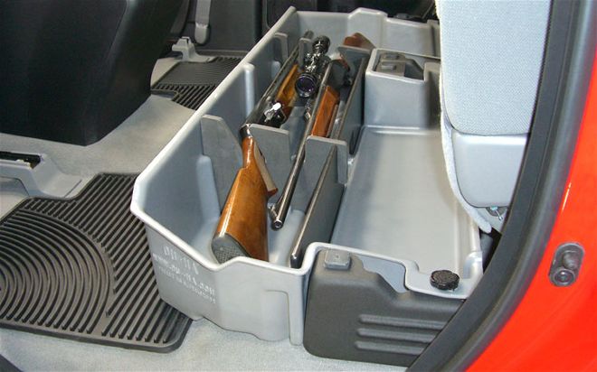 2008 Toyota Tundra du Ha Rear Gun Storage
