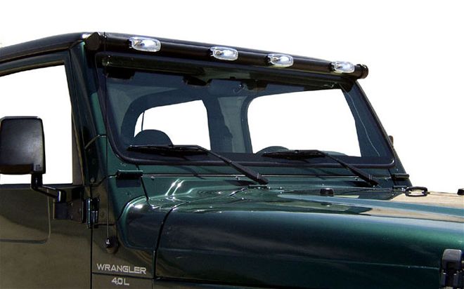 jeep Wrangler Tj windshield View