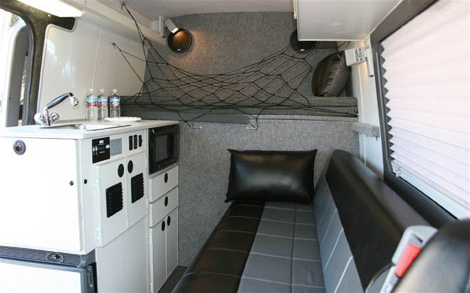 class B Motorhome Buyers Guide sports Mobile Interior View
