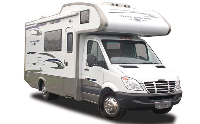 class B Motorhome Buyers Guide golf Stream Vista Cruiser Mini Front View