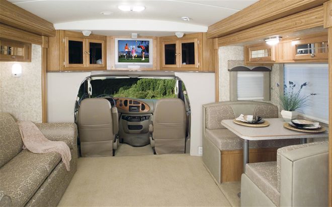 class B Motorhome Buyers Guide holiday Rambler Augusta B Interior View