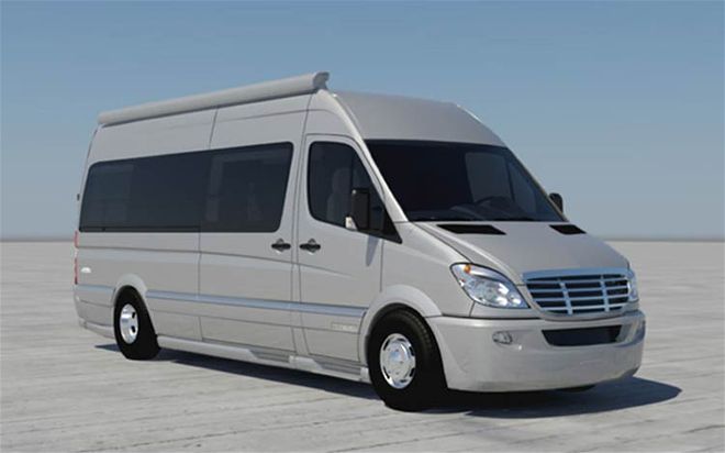 class B Motorhome Buyers Guide airstream Interstate Front View