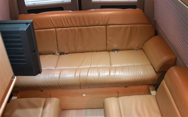 class B Motorhome Buyers Guide airstream Interstate Interior View