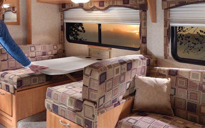 class B Motorhome Buyers Guide forestriver Lexington interior View