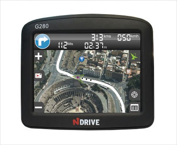 n Drive Navigation System front View
