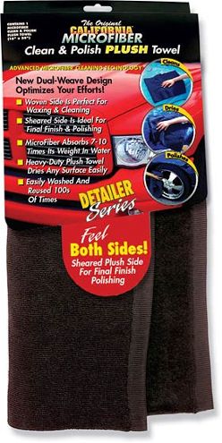 califorina Car Duster Clean And Polish Plush Towel front View