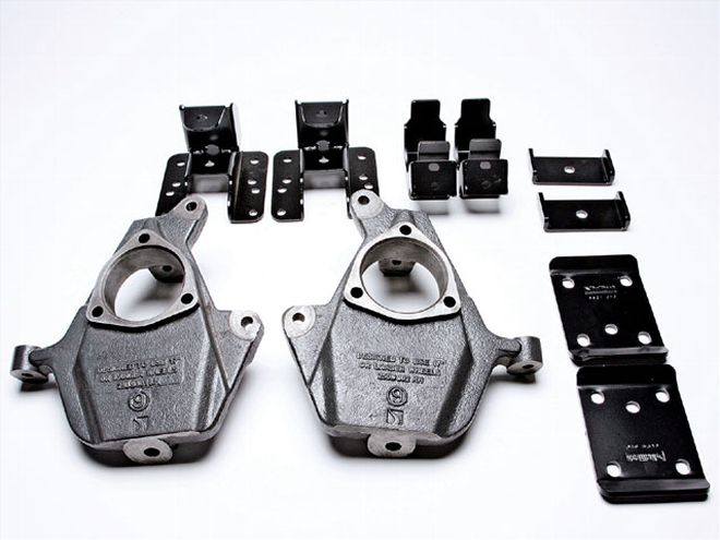50 New Parts silverado Lowering Kit