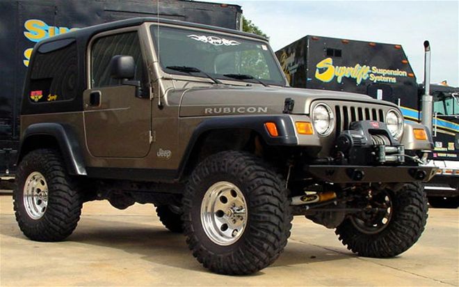 superlift Jeep Tj Wrangler Long Arms front View