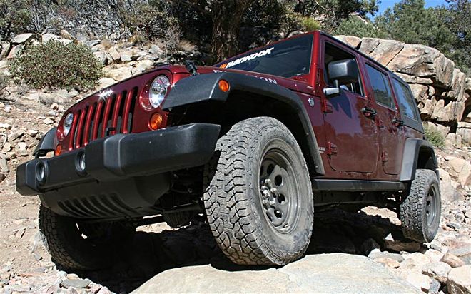 hankook Test Drive jeep Wrangler