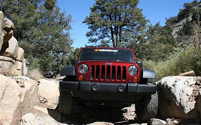 hankook Test Drive jeep Wrangler