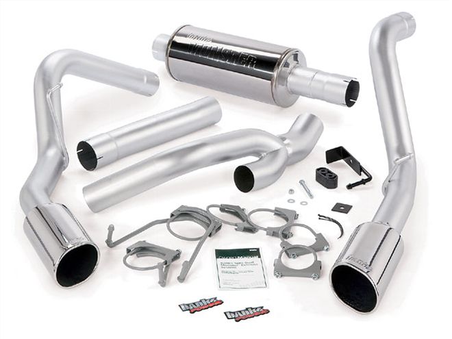 banks Monster Exhaust Diesel Duals exhaust