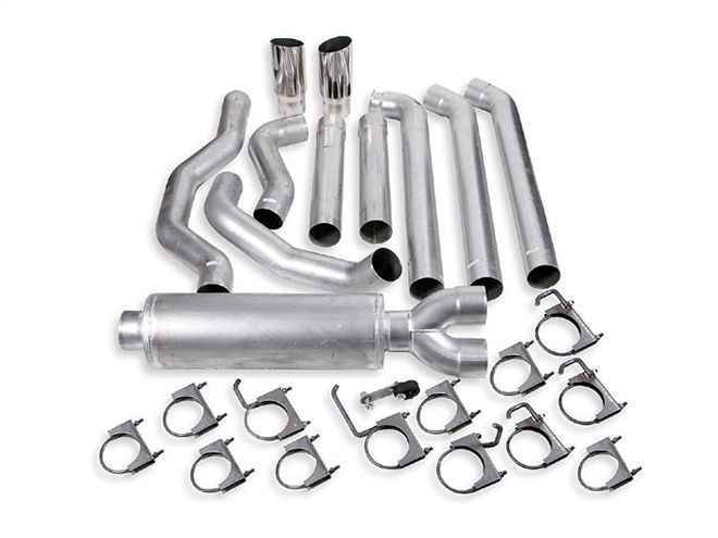 flowtech Turbo Back Exhaust For 01 04 Duramax exhaust