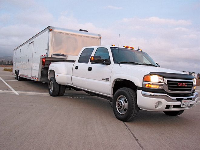 gmc Sierra Fuel Tank towing Trailer