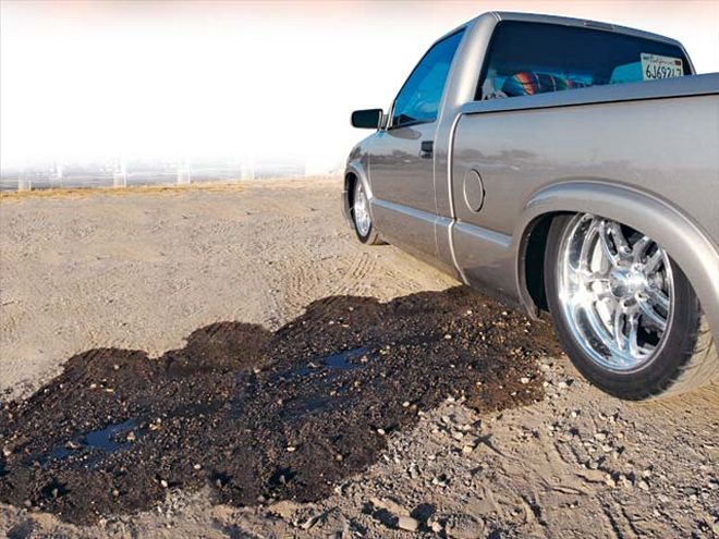 2000 Chevrolet S10 Fuel Cell fuel Spill