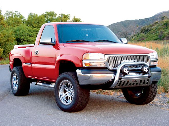 2000 Gmc Sierra Upgrades front Passenger Side View