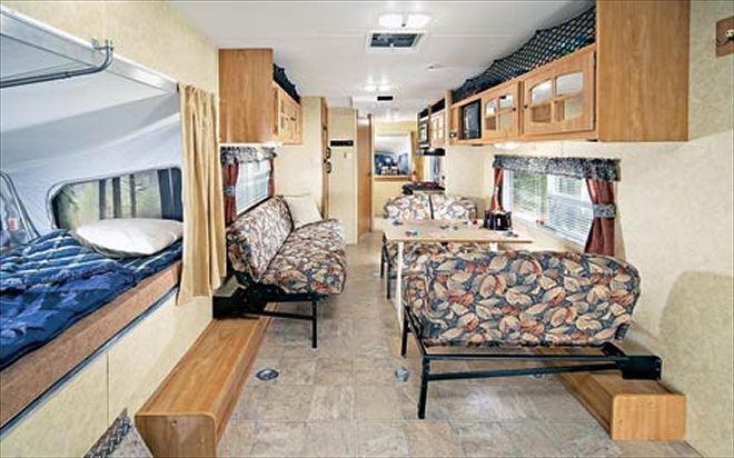 RV Toy Haulers Starcraft Travel Star 25TB XLT Interior