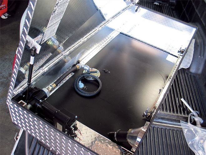 Transfer Flow Truck Bed Tool Box & Fuel Cell - Super Big Gulp