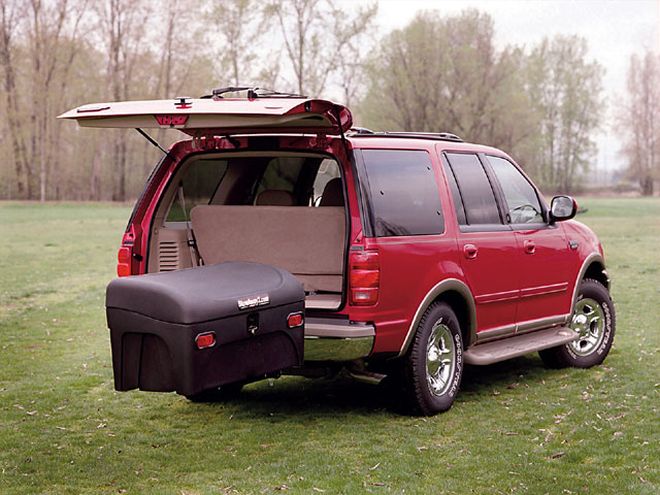 hitch Carrier rear View