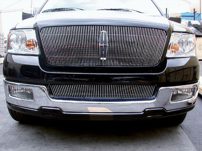 lincoln Mark Lt Billet Grille Install billet Grille