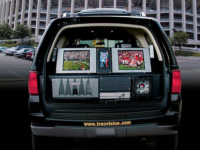 internet Satellite And Television rear View