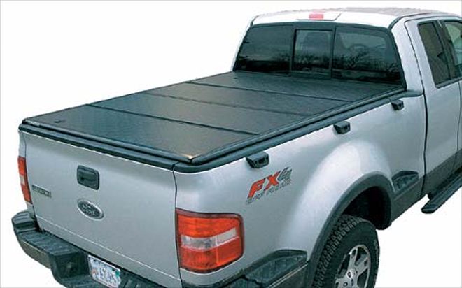 ford F 150 Pickup rear Truckbed Covered