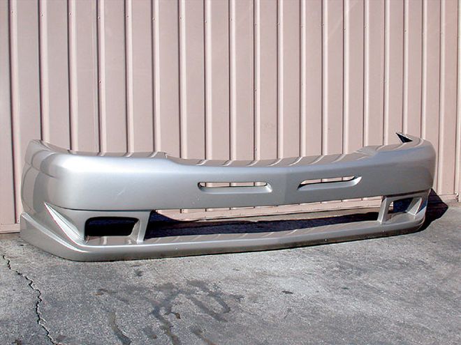 Xenon Front Bumper Cover on a Chevy Silverado - Cap The Front