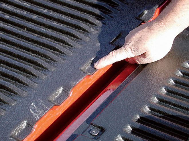 Penda Skid Resistor Bedliner in a 2003 Chevy Silverado - Durable Drop-In