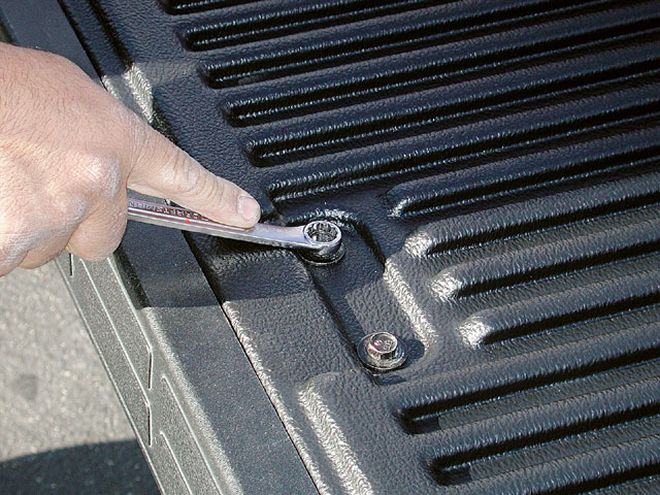 Penda Skid Resistor Bedliner in a 2003 Chevy Silverado - Durable Drop-In