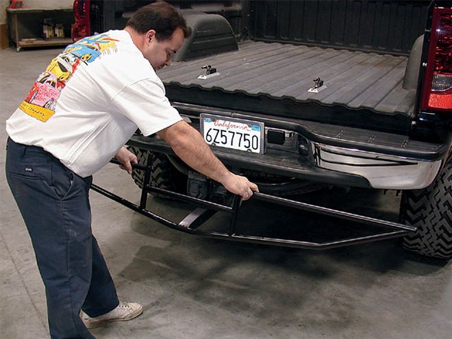 APCs Spare-Tire Holder and Side Steps - The Off-Road Look