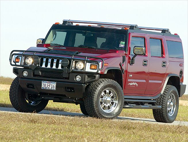 hummer H2 Suv front Left