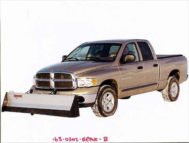 dodge Ram Pickup front Left Plow