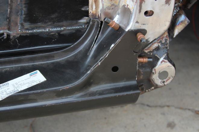 29 1969 Chevroler C 10  Rust Repair