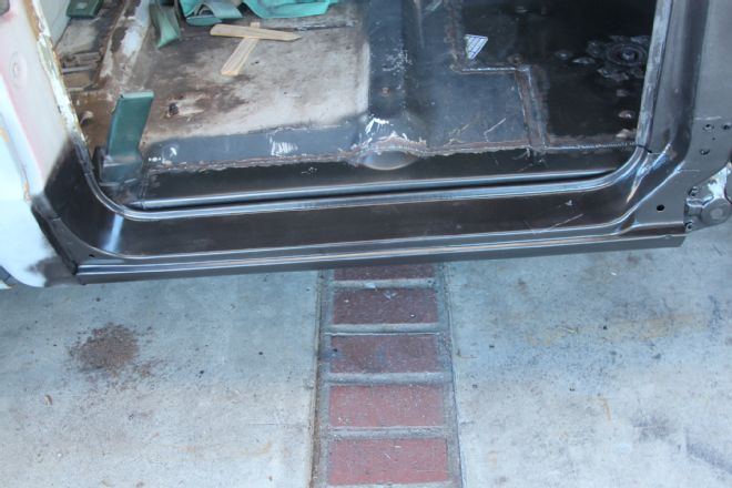 32 1969 Chevroler C 10  Rust Repair