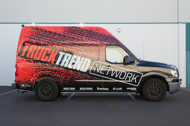 022 Truck Trend  NV2500 Van Wrap