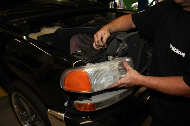 2002 Gmc Sierra Frontend Conversion Headlight Removal