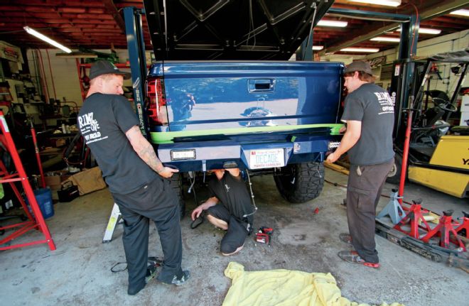 Fusion Rear Bumper Install