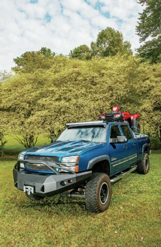 2004 Chevy 2500hd Bumper Installed