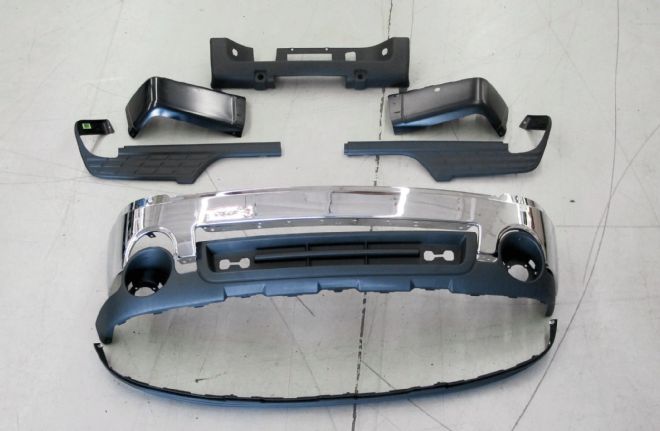 2010 GMC Sierra Bumper Face Lift 06