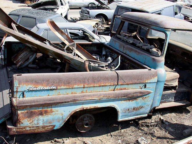 wrecking Yards 1950 GM Truck